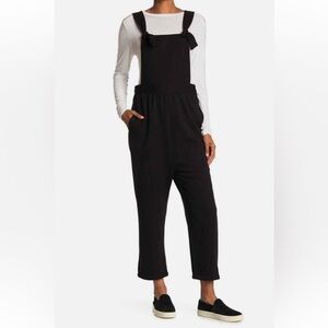 NWT Maisie | “Luna” Knit Black Fashion Overalls/Pinafore